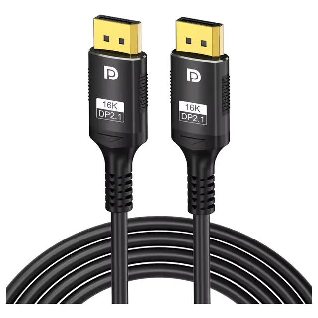 Cable Displayport 2.1 De 3 Metros 16k 80gbit/s Hdr Monitor