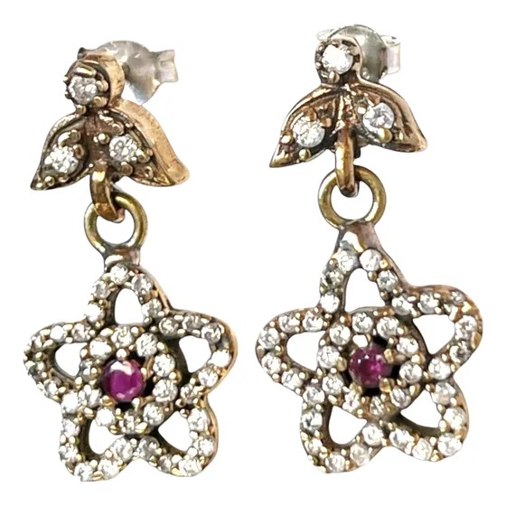 Aros Enjoyas Jewels Turcos Plata 925 Jadeíta
