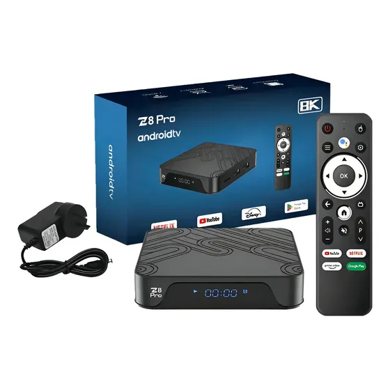 Tv Box Z8 Pro Android 4gb Ram 32gb Rom Wifi Bt Modelo Negro | Cuotas sin interés