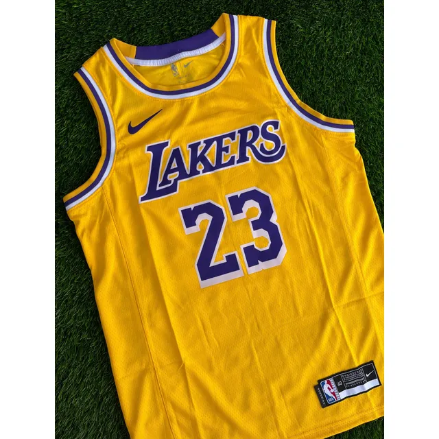 Camiseta De Lebron James De Lakers Auténtica