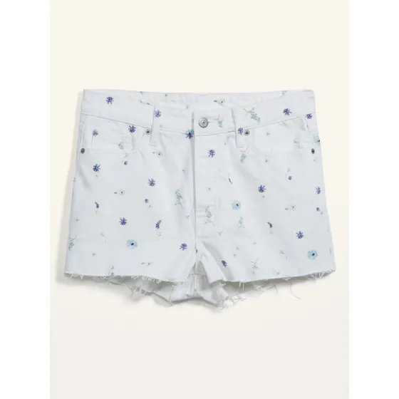 Shorts Tiro Alto Para Damas