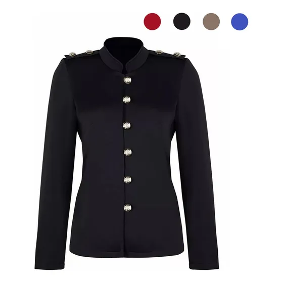 Ternos Blazer Dama De Moda Slim Fit De Color Sólido Chaqueta