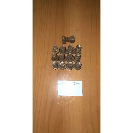 Tornillo Hexagonal  1/2 X 1 Pulgada 6 Unidades