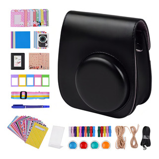 Instantánea Camera Kit 12 In 1 For Fuji Color Negro Y Instantánea Camera Kit 12 In 1 For Fuji Color Negro Y