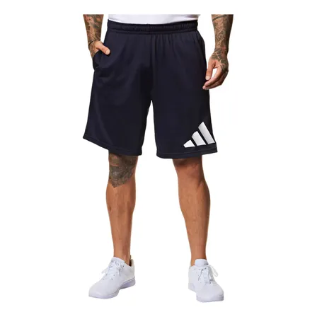 Short De Treino Masculino Logo adidas Legend Ink / White Liso M