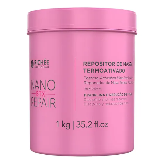 Nano BTX Repair 1Kg = Nano X Beauty Booster de Recuperación Termoactivado Antifrizz Richée Professional | Cuotas sin interés