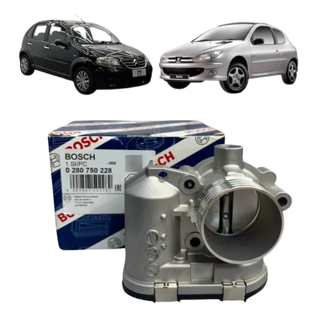 Corpo De Borboleta Tbi Peugeot 207 C3 1.4 8v Flex 0280750228