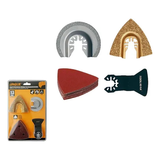 Set Accesorios Herramienta Oscilante Multiproposito 13pcs Fk