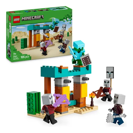 Lego Minecraft La Patrulla Del Desierto De Los Maldeanos 105
