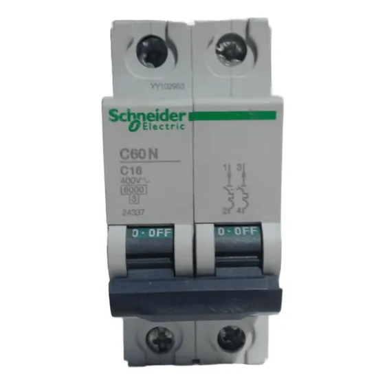 Breaker Magneto Termico 2p 16a C60m Schneider Electric