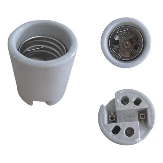 Soquete Bocal E40 De Porcelana Kit Com 16 Peças