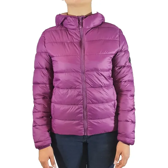  Campera Con Capucha Rush Town Lifestyle Mujer Violeta Cli
