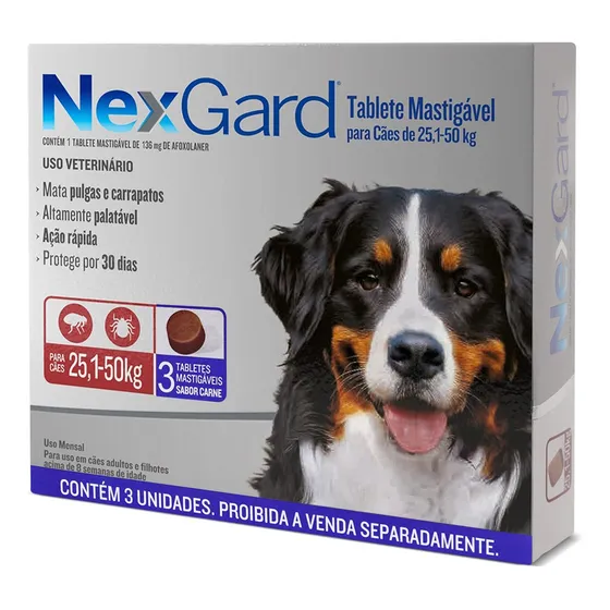 Nexgard Promoção Nexgard 25kg A 50kg C\ 3
