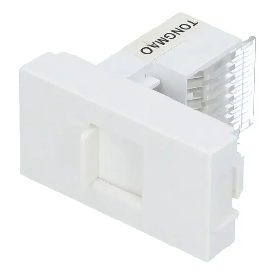 Toma Para Teléfono 1/3, Línea Premium, Color Blanco Surtek