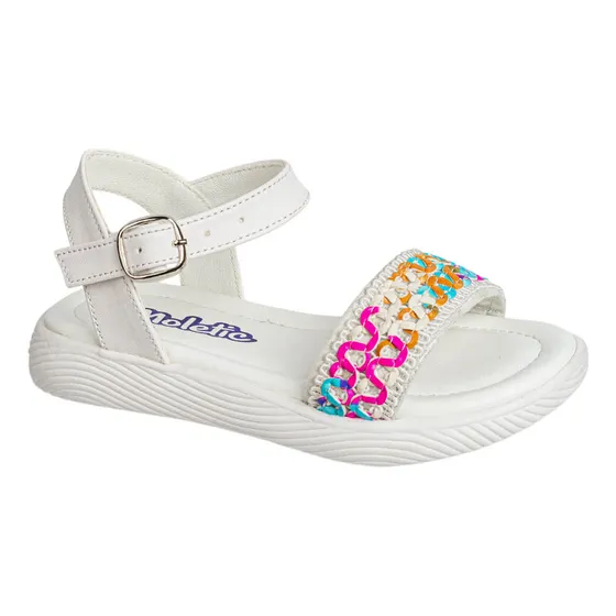 Sandalias Niñas Moletic 78 78 Blanco/colores - Moletic Talla