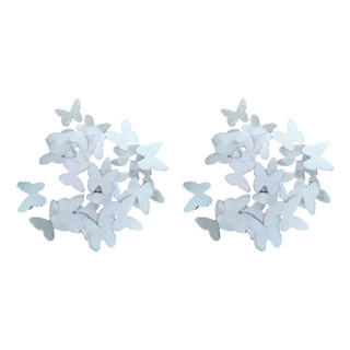 Confetti En Forma De Mariposa Color Blanco 2 Cm Papelchina Confetti En Forma De Mariposa Color Blanco 2 Cm Papelchina