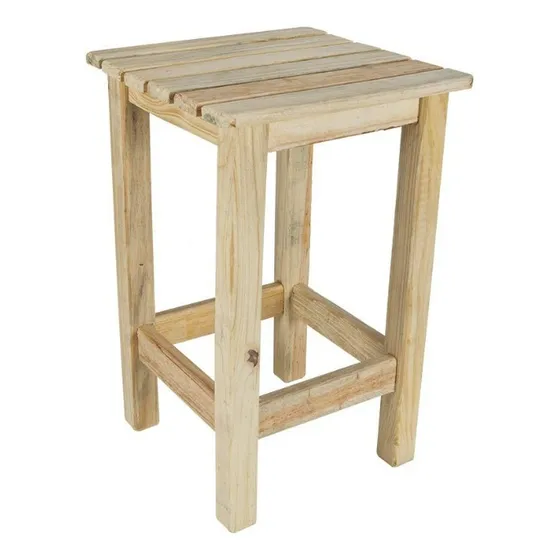 Banco Silla Pino Madera Multiproposito 50x35x35cm