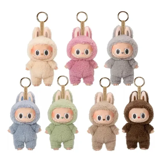 Labubu Chabubu Macaron Monsters Vinilo Peluche Llavero