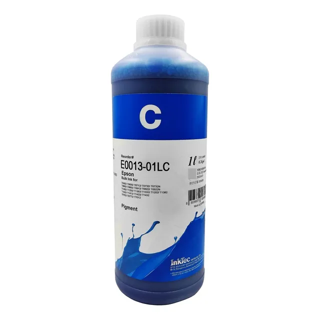Tinta Inktec Durabrite Para Epson 1l Cian-azul