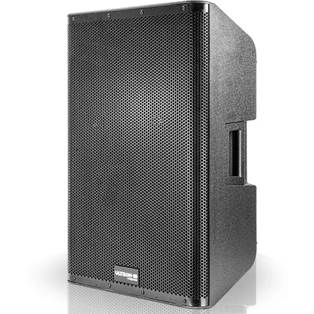 Bafle Steelpro Ultron 15 Negro, Bi-Amplificado, 600W RMS, Subwoofer Activo, Con Bluetooth y Pantalla