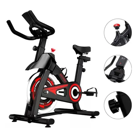 Bicicleta Spinning Mecânica 150kg Jell Com Monitor Ajustável