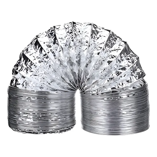Ducto Aire Acondicionado 5 Pulgadas Aluminio X 3mts Largo