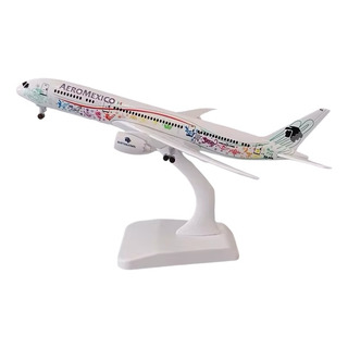 Avión Escala Aeroméxico Boeing 787 1/250 Base +llantas Metal Avión Escala Aeroméxico Boeing 787 1/250 Base +llantas Metal