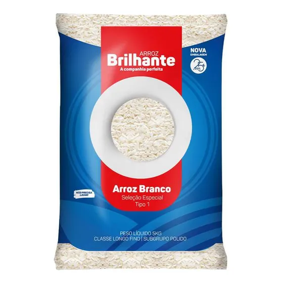 Arroz Brilhante Brasilero