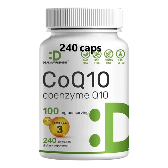 Coq10 Coenzima Q10 Ubiquinona Americana En Stock 