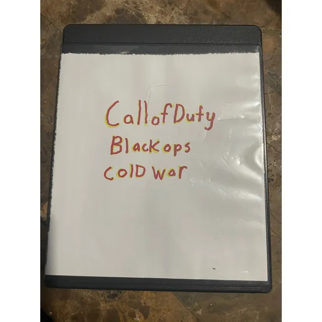 Call Of Duty Black Ops Cold War Ps5