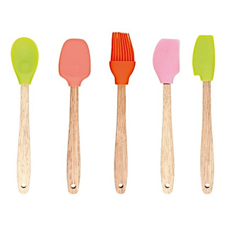 Juego De Utensilios De Cocina Mini Silicon 5pz Lion Tools Juego De Utensilios De Cocina Mini Silicon 5pz Lion Tools