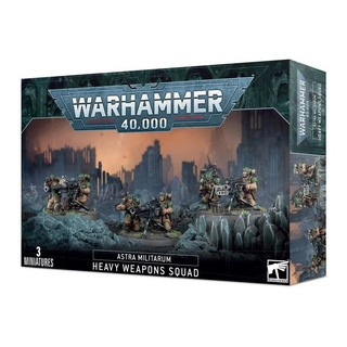 Warhammer 40k Astra Militarum Cadian Heavy Weapon Squad New Warhammer 40k Astra Militarum Cadian Heavy Weapon Squad New