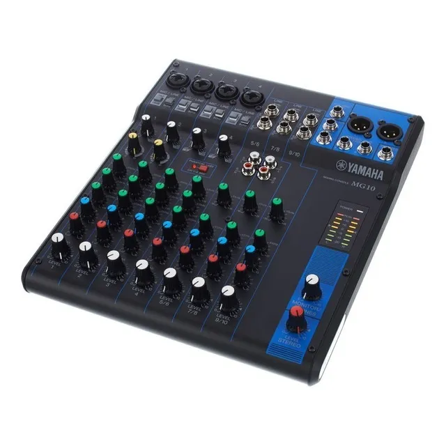 Consola Yamaha Mixer De 10 Canales