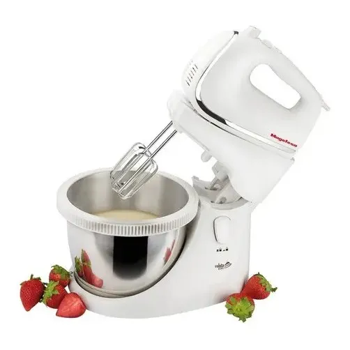 Batidora Vertical 4 Varillas+bowl Giratorio Mgf4223 Magefesa