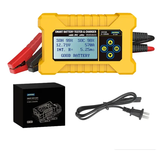 Cargador Y Probador De Baterías De Automotriz 12v 3a Autool