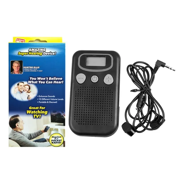 Audífono Con Pilas Ear Hearing Amplificador De Sonido Sordos