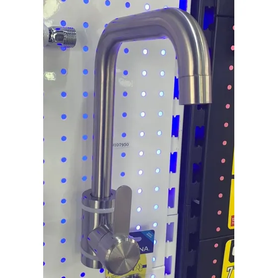 Griferia Fregadero Marca Aquafina Deluxe Cuello Alto