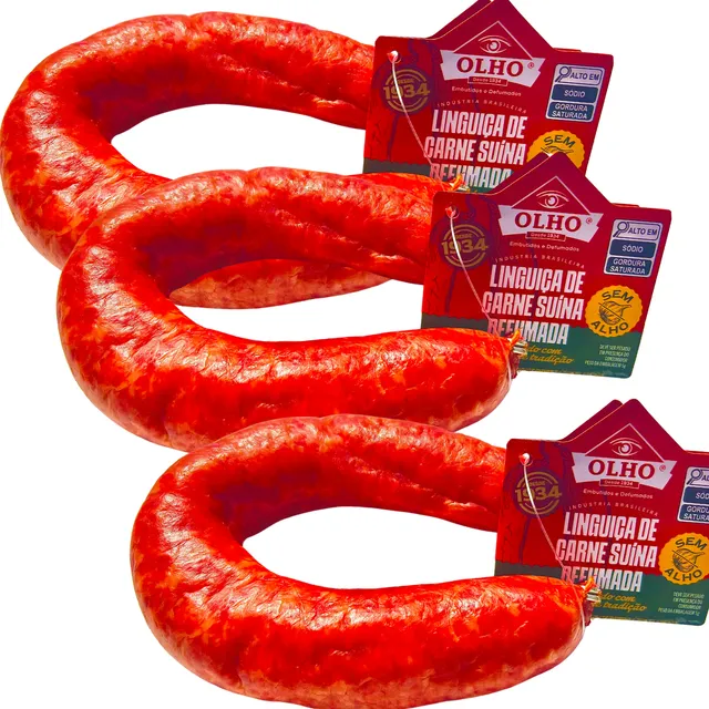 Linguiça Blumenau Defumado Pura Sul Tradicional 1kg Colonial