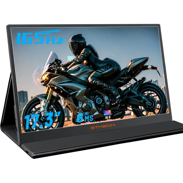 Monitor Gaming Portátil 17.3 165hz 8ms Ips 100% Srgb