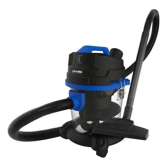 Aspiradora Allied Al-aq80 Aqua Sin Bolsa Color Negro/Azul