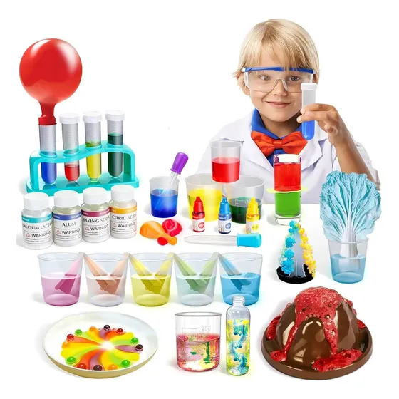Super Kit De Experimentos Cientificos Set De Ciencia Quimica