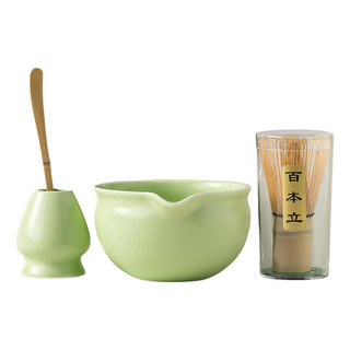 4pcs Matcha Set Spoon Herramientas De Verde Claro 4pcs Matcha Set Spoon Herramientas De Verde Claro