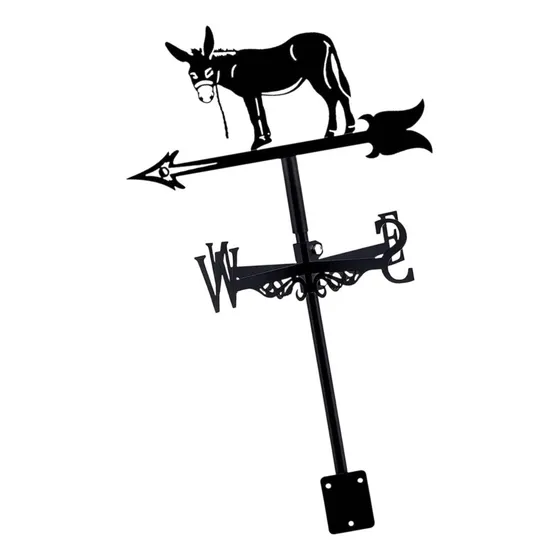 Veleta De Burro Negro, Adorno De Burro, Veleta De Animales