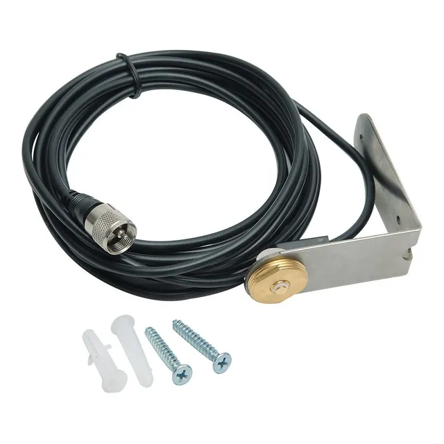 Acero Inoxidable Cable Coaxial Nmo Para Toda Antena Vhf Uhf