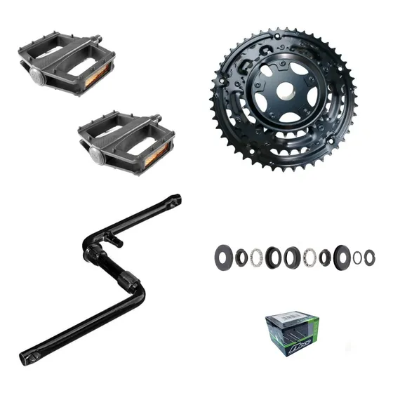 Pe De Vela Bike Bicicleta Aro 24 E 26 Pedal Marcha