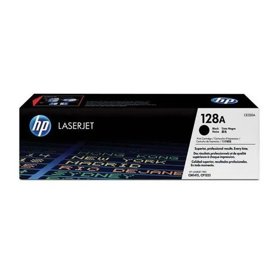 Toner  Hp Ce320a  Serie 128a Negro  2k Lj Cp1525nw/cm1415fnw