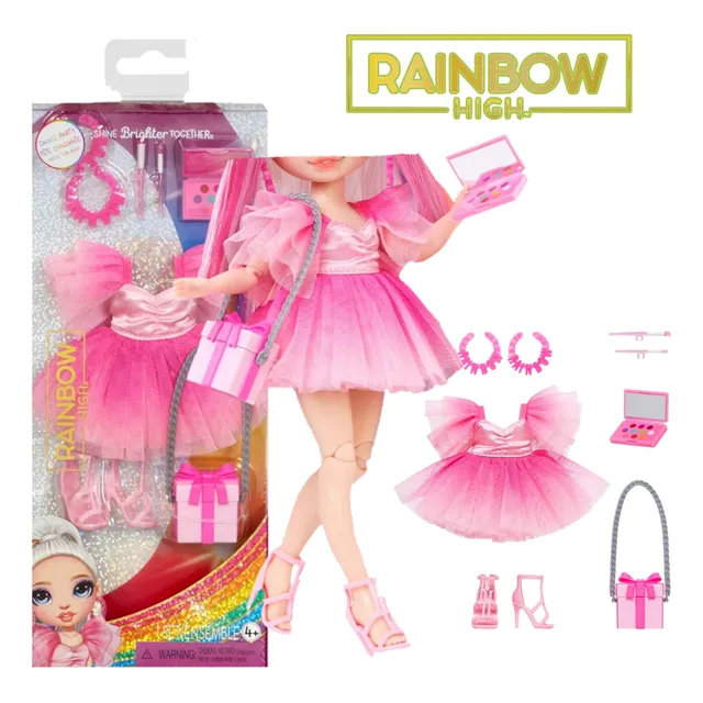 Rainbow High Ropa Vestido De Fiesta Em