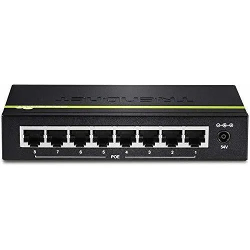 Interruptor Trendnet 16 Puerto Gigabit Poe Negro