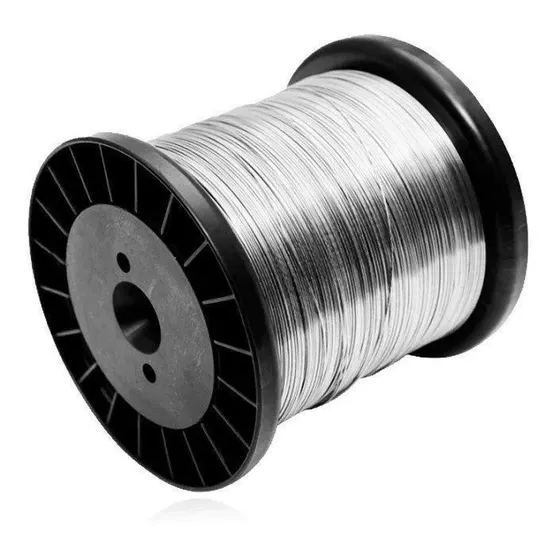 Fio De Aço Mole Polido Inox N26 [0,35mm] 2720mt-frete Gratis