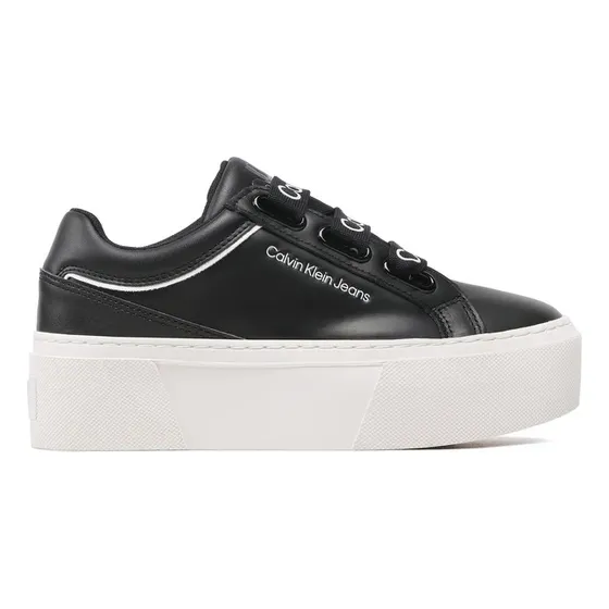 Zapatilla Mujer Calvin Klein Flatform Low  Yw0yw00868 Black